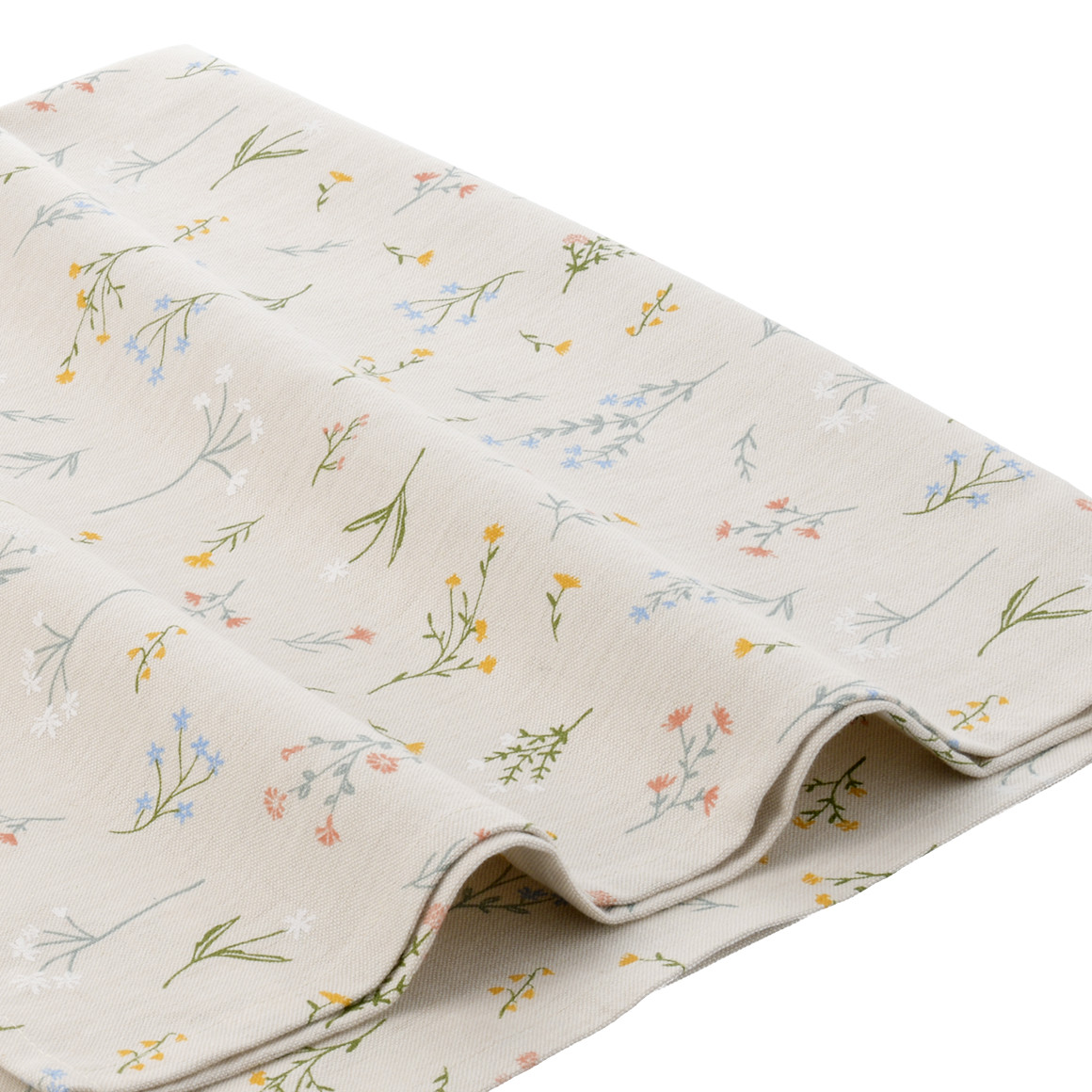 Tischdecke mit Blumen-Allover