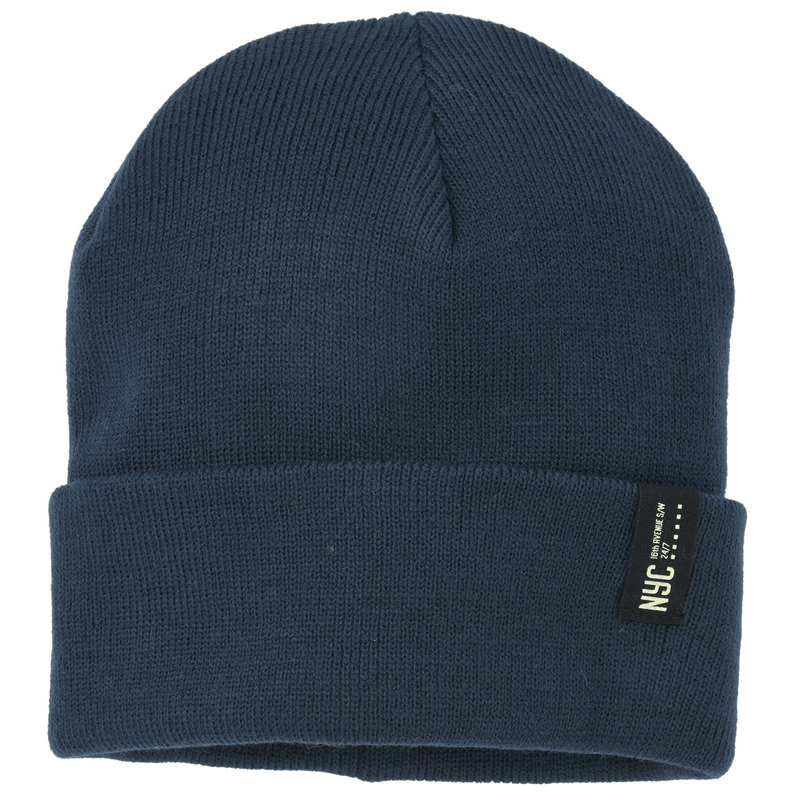 Jungen Mütze in Unifarben