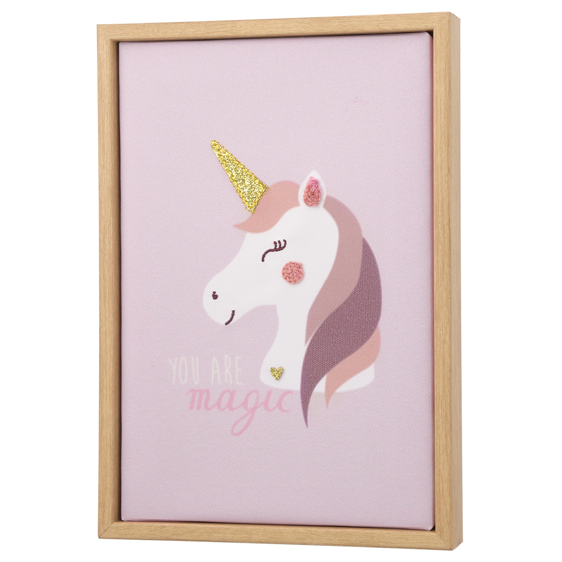 Wandbild mit EInhorn-Motiv
