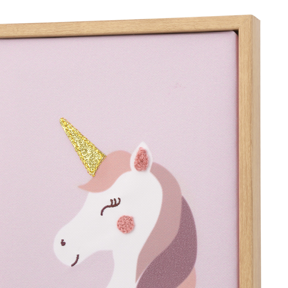 Wandbild mit EInhorn-Motiv