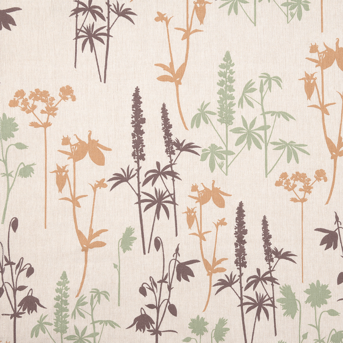 Tischläufer mit Blumen-Prints