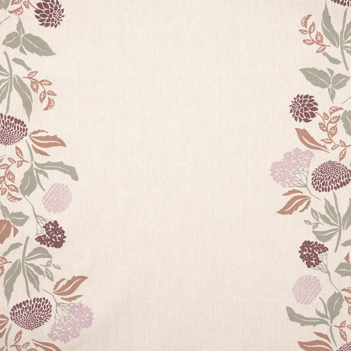 Tischläufer mit Blumen-Prints