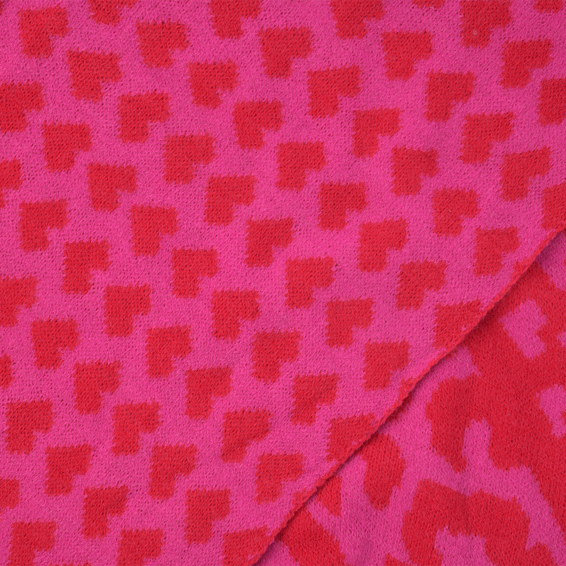 Damen Winterschal mit Mustermix