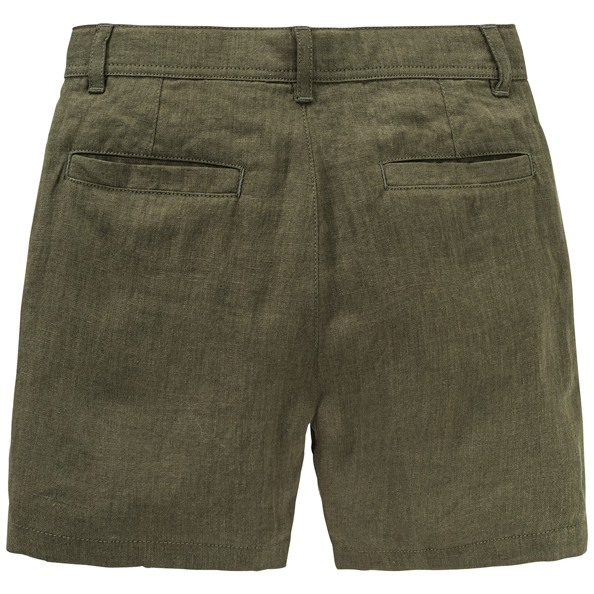 Jungen Leinen-Shorts in Unifarben