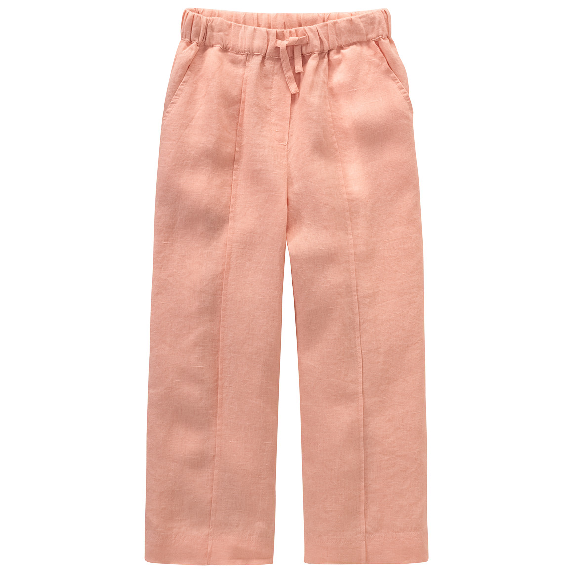 Mädchen Leinen-Hose mit Tunnelzug