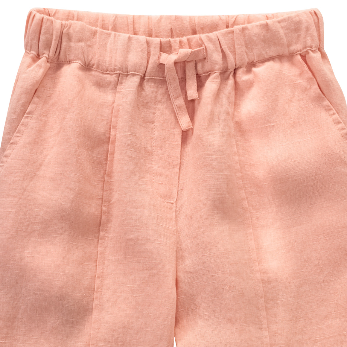 Mädchen Leinen-Hose mit Tunnelzug