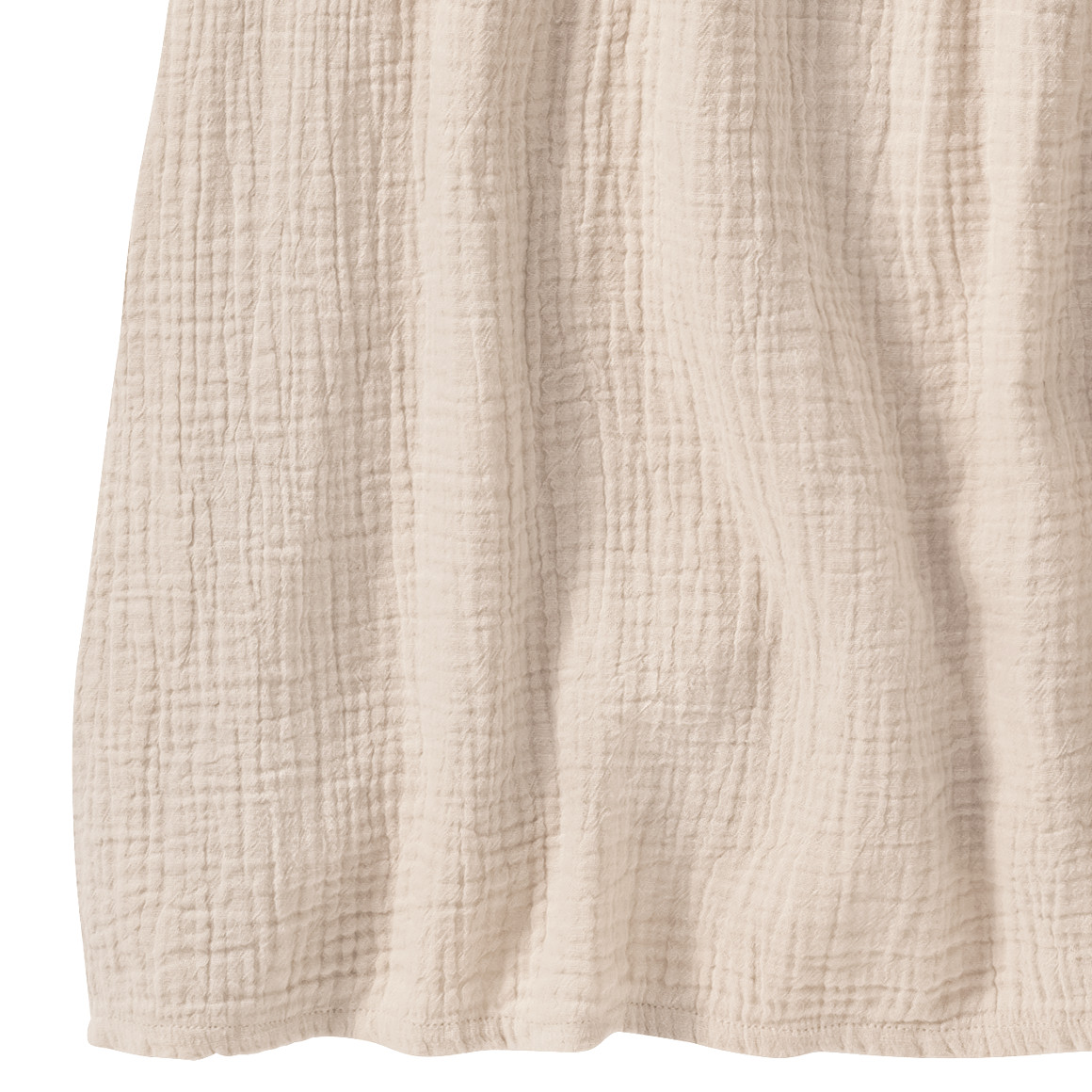 Mädchen Musselin-Kleid mit Teilungsnaht