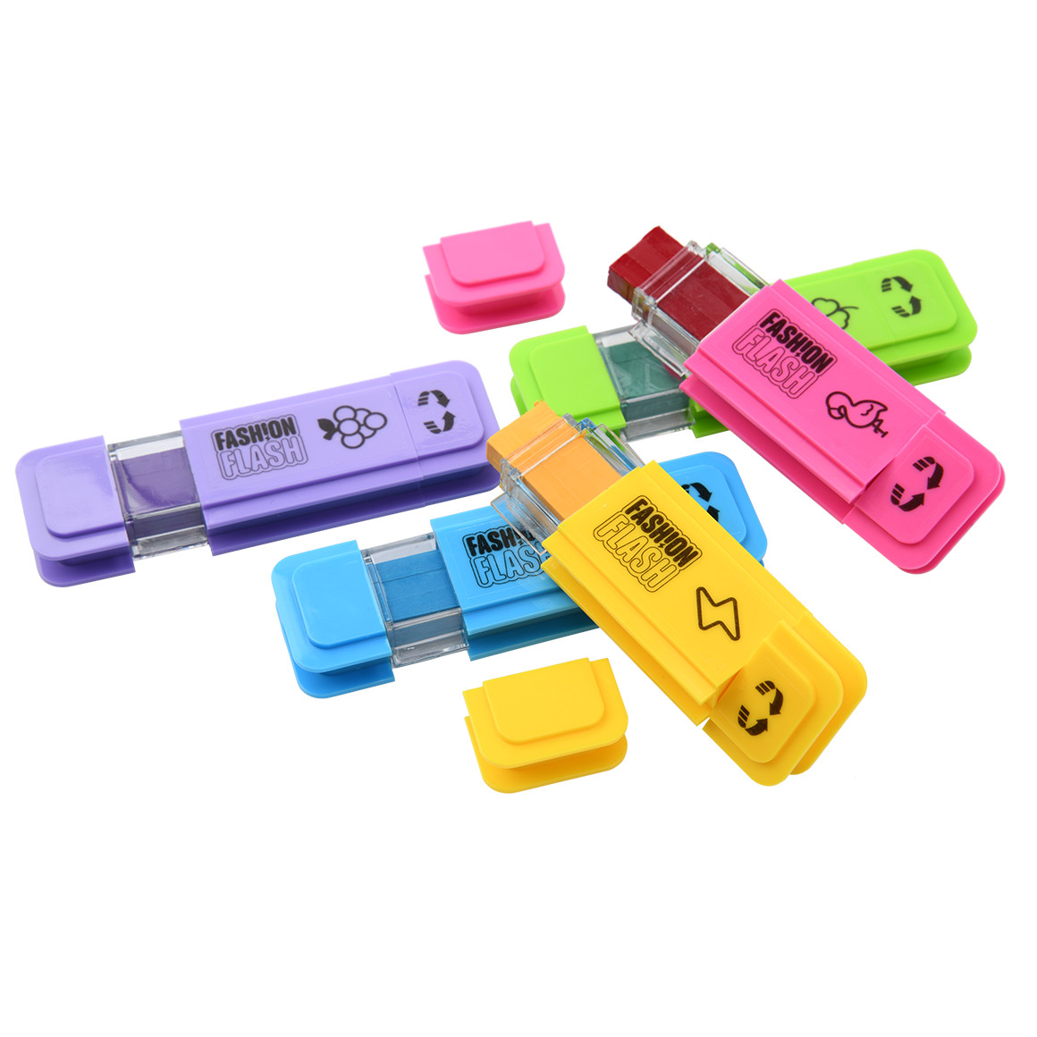 Haarkreide-Set mit 5 Farben