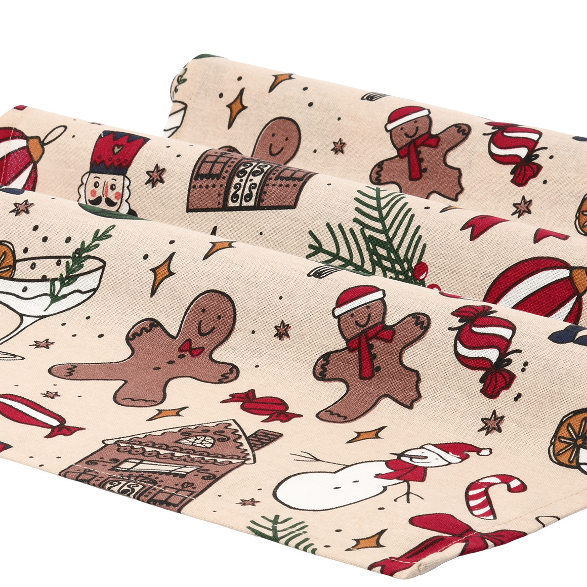 Tischläufer im weihnachtlichen Design