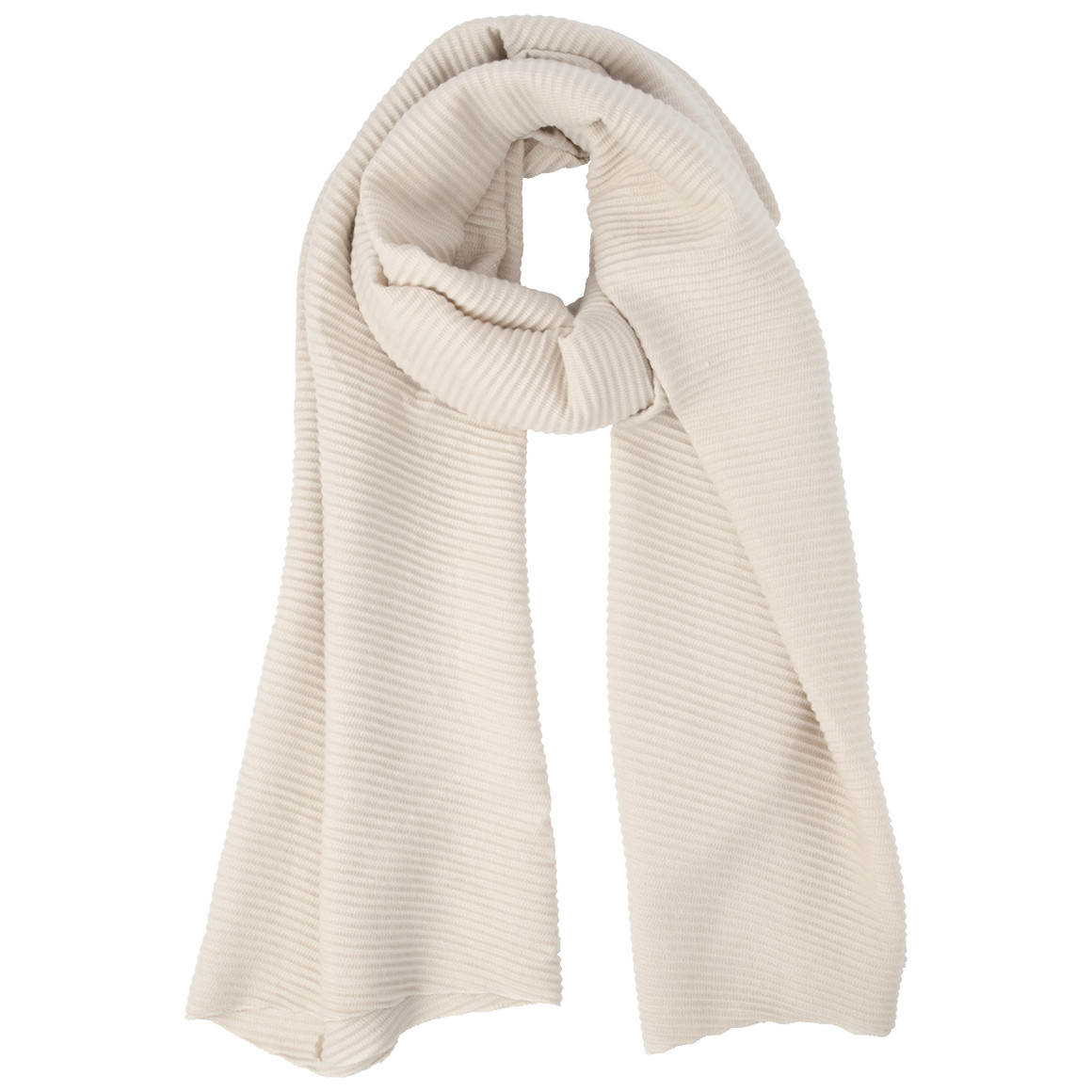 Damen  Winterschal in Crinkle-Optik
