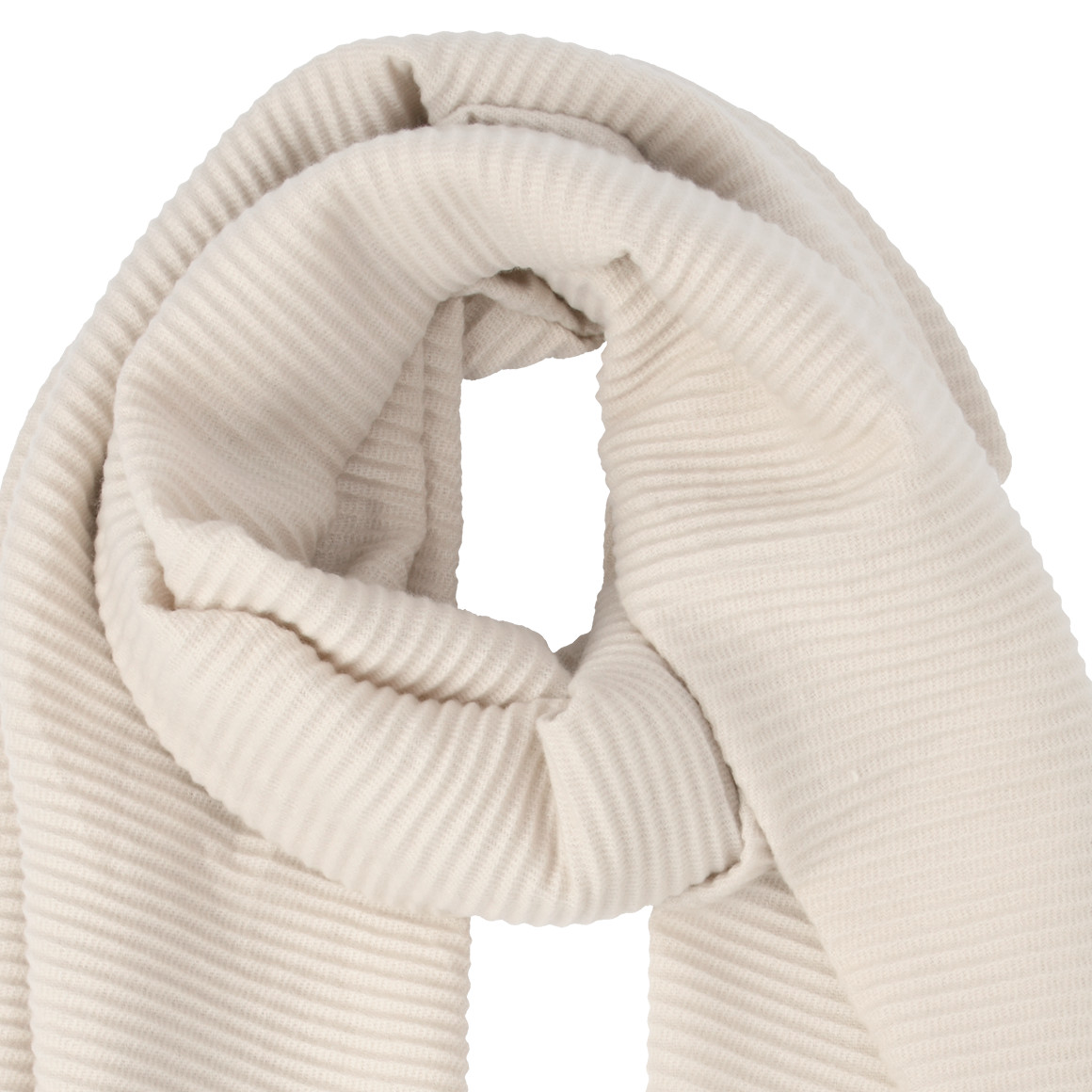 Damen  Winterschal in Crinkle-Optik