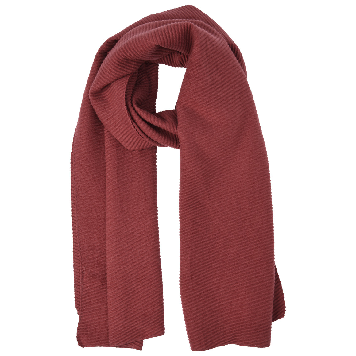 Damen  Winterschal in Crinkle-Optik