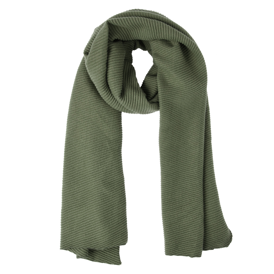 Damen  Winterschal in Crinkle-Optik