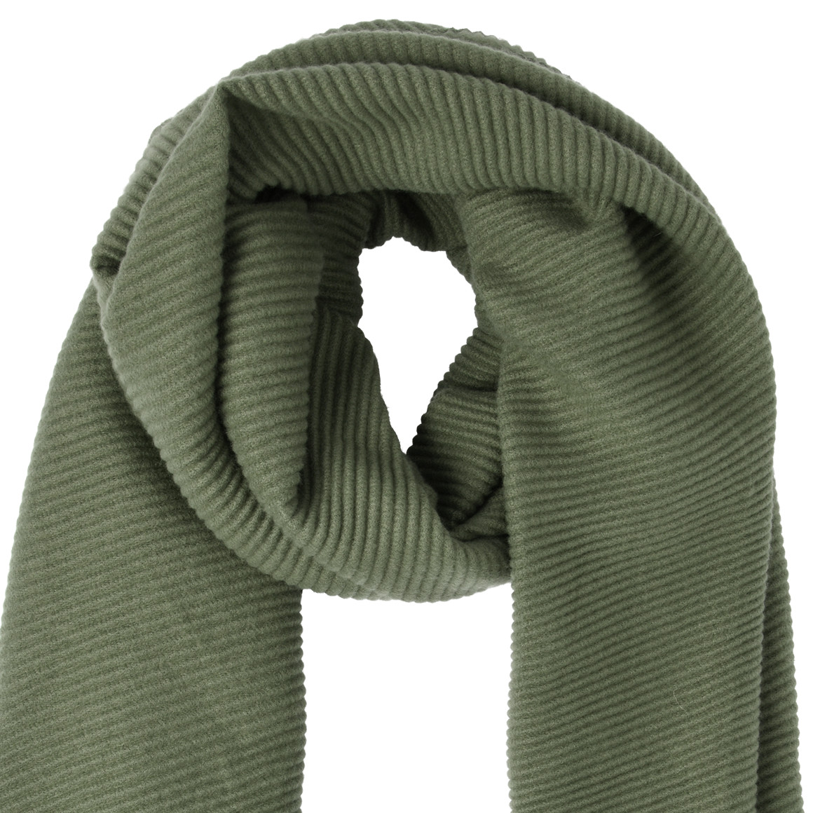 Damen  Winterschal in Crinkle-Optik