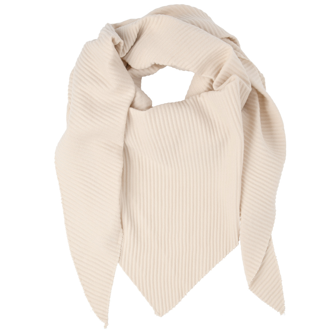 Damen Schal in Crinkle-Optik