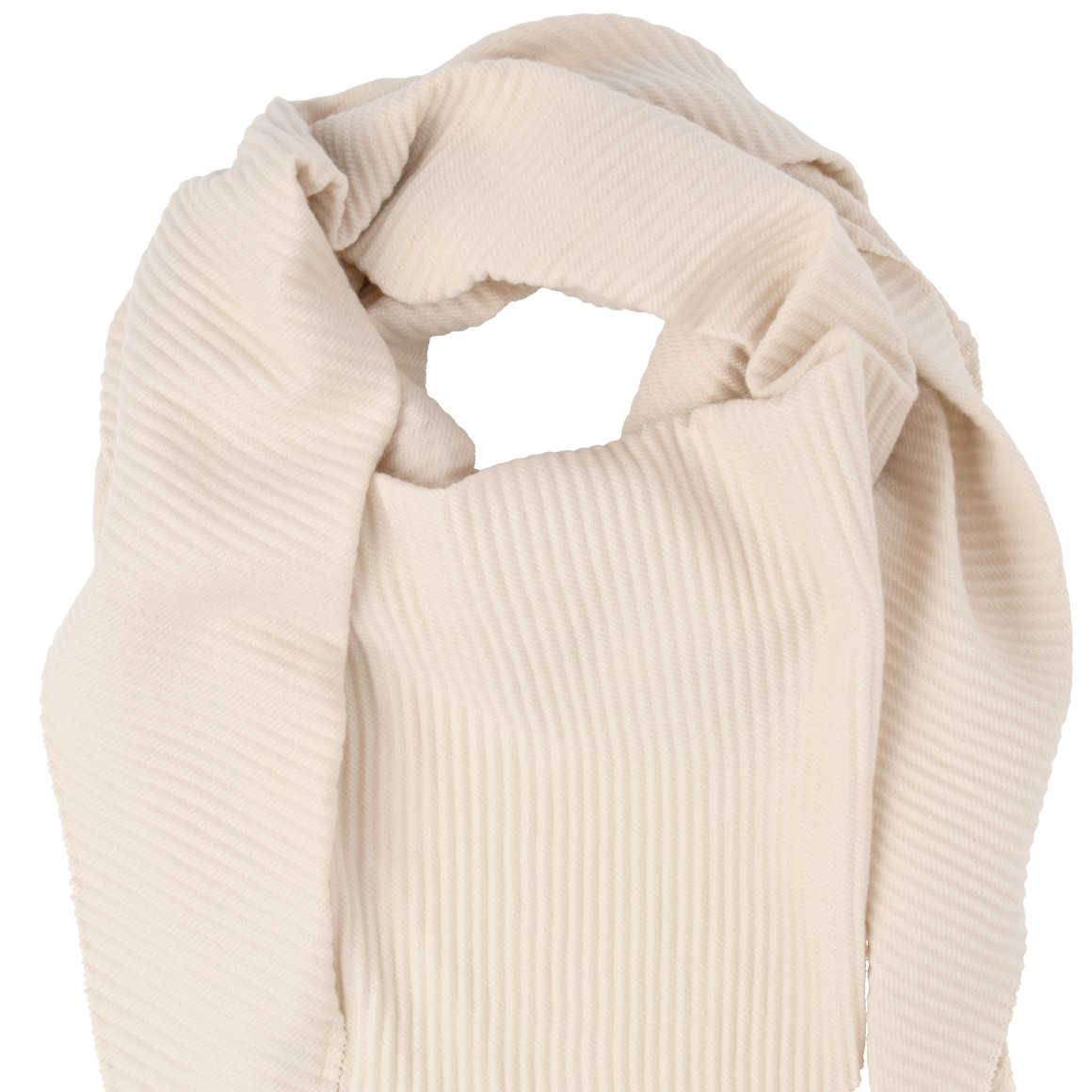 Damen Schal in Crinkle-Optik