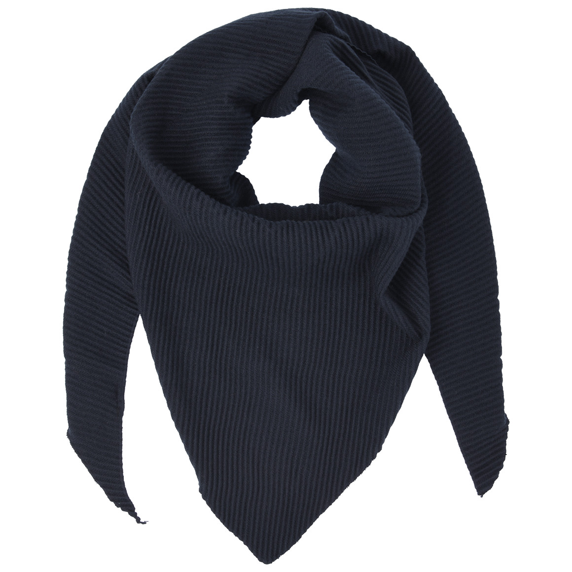 Damen Schal in Crinkle-Optik