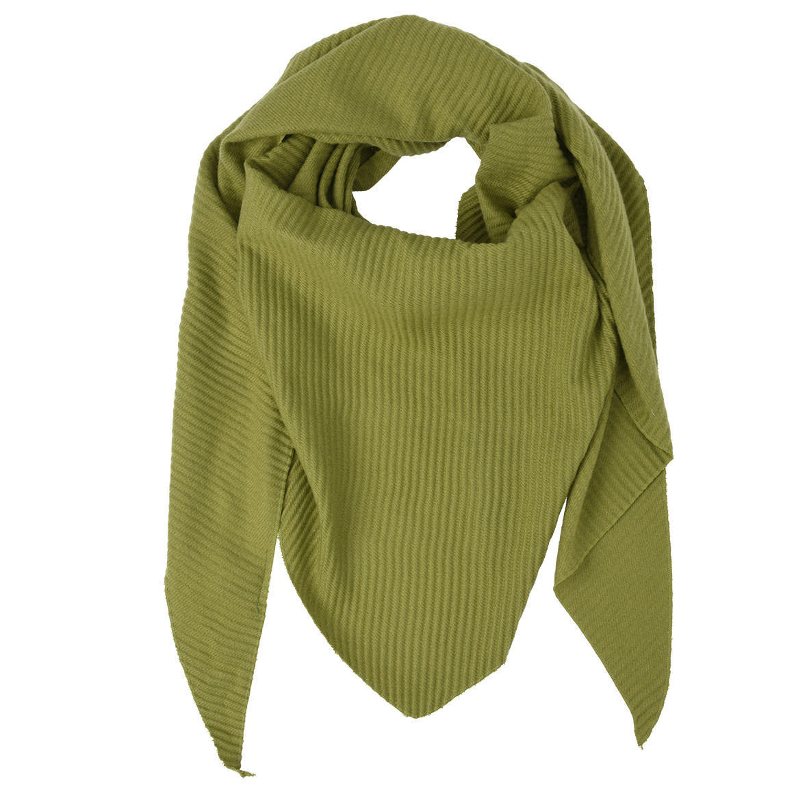 Damen Schal in Crinkle-Optik
