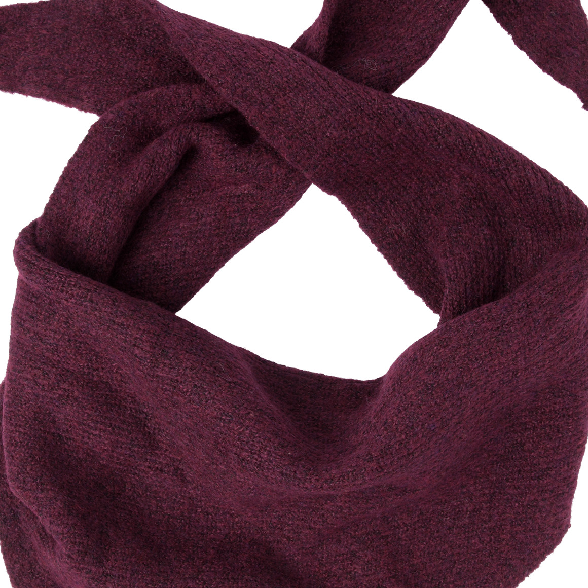 Damen Dreiecksschal mit Woll-Anteil
