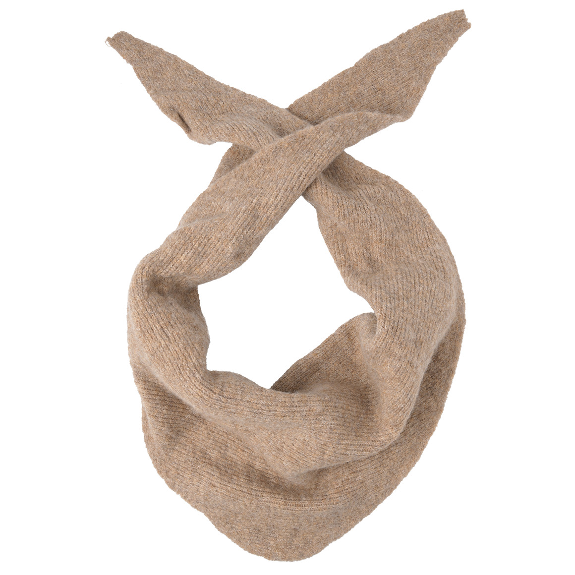 Damen Dreiecksschal mit Woll-Anteil