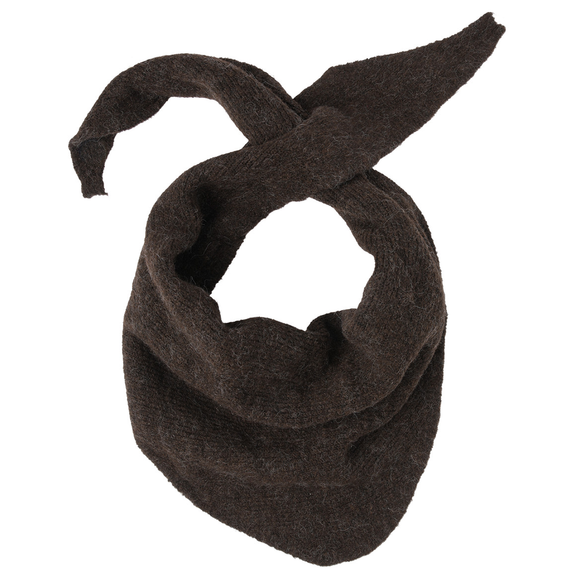Damen Dreiecksschal mit Woll-Anteil