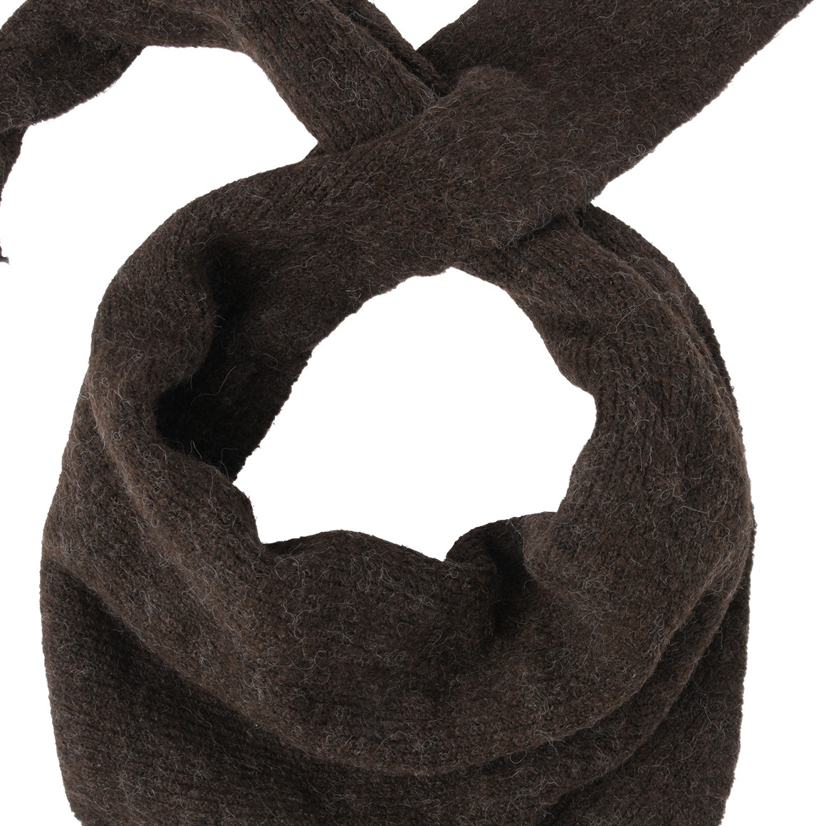 Damen Dreiecksschal mit Woll-Anteil