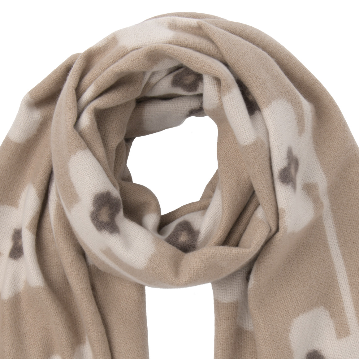 Damen Schal mit Allover-Muster