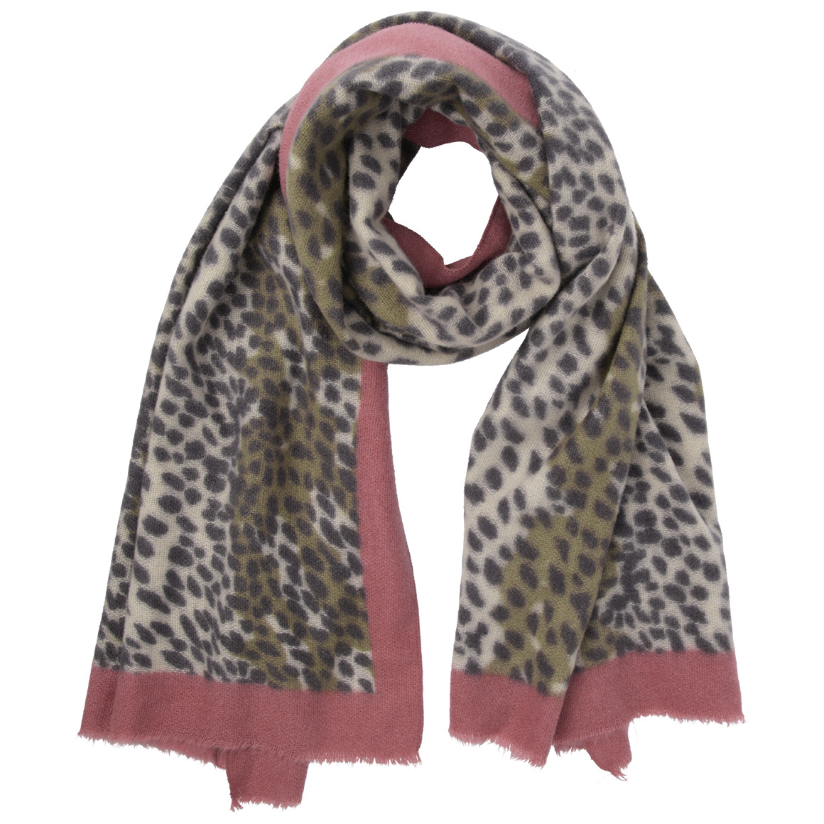 Damen Schal mit Allover-Muster