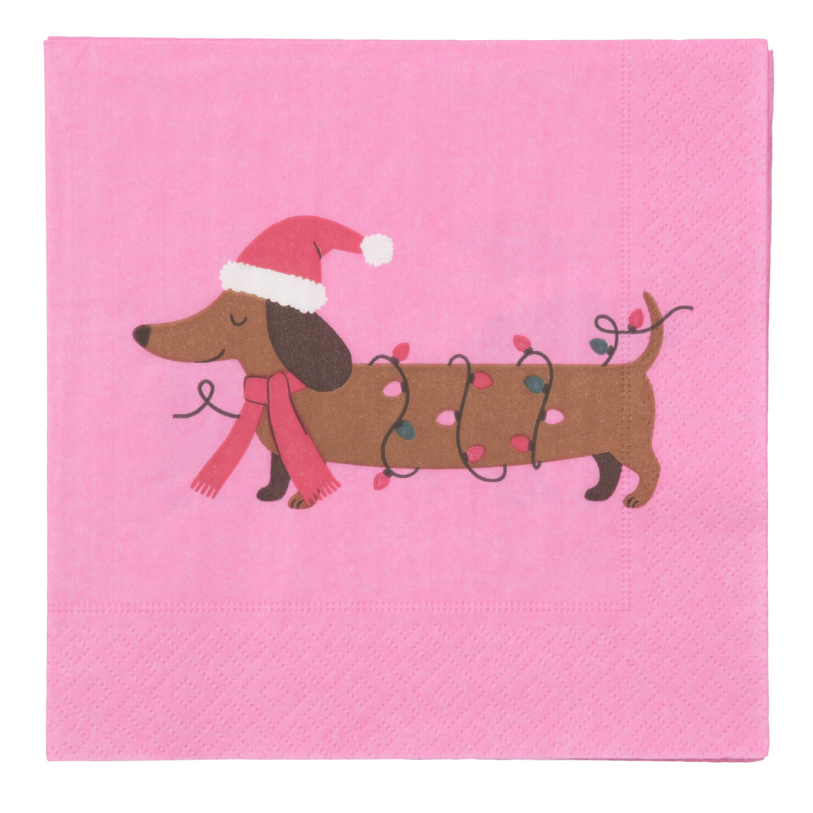 20 Servietten im weihnachtlichen Design