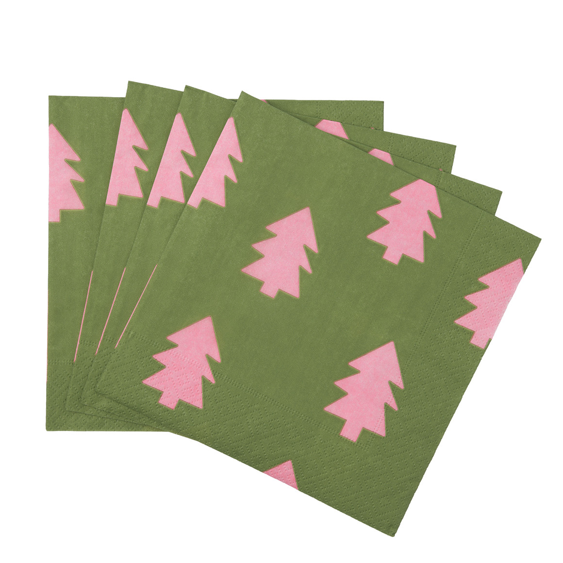 20 Servietten im weihnachtlichen Design