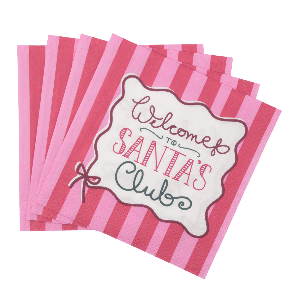 20 Servietten im weihnachtlichen Design