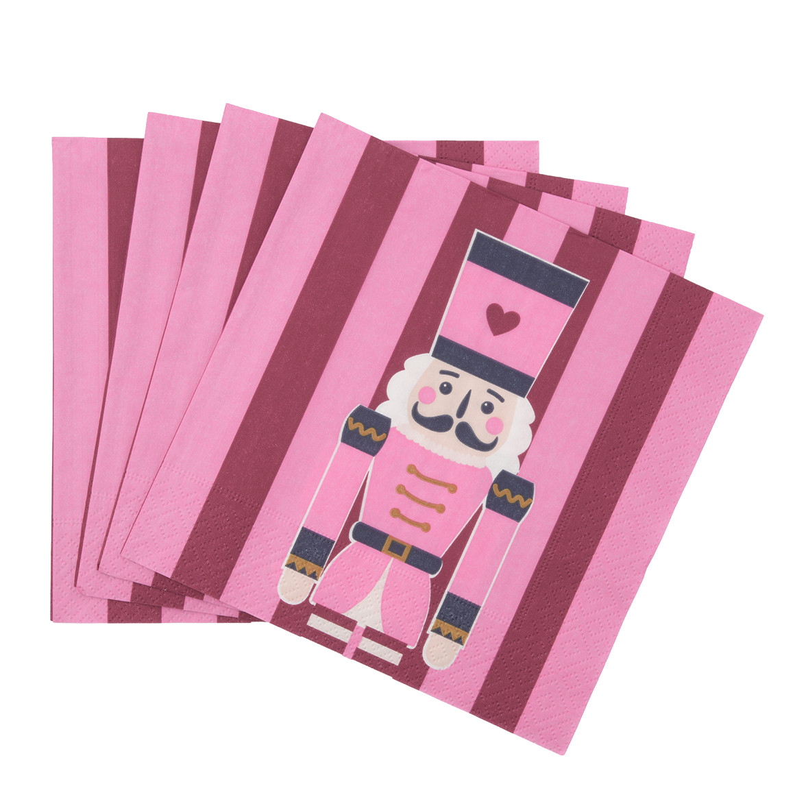 20 Servietten im weihnachtlichen Design