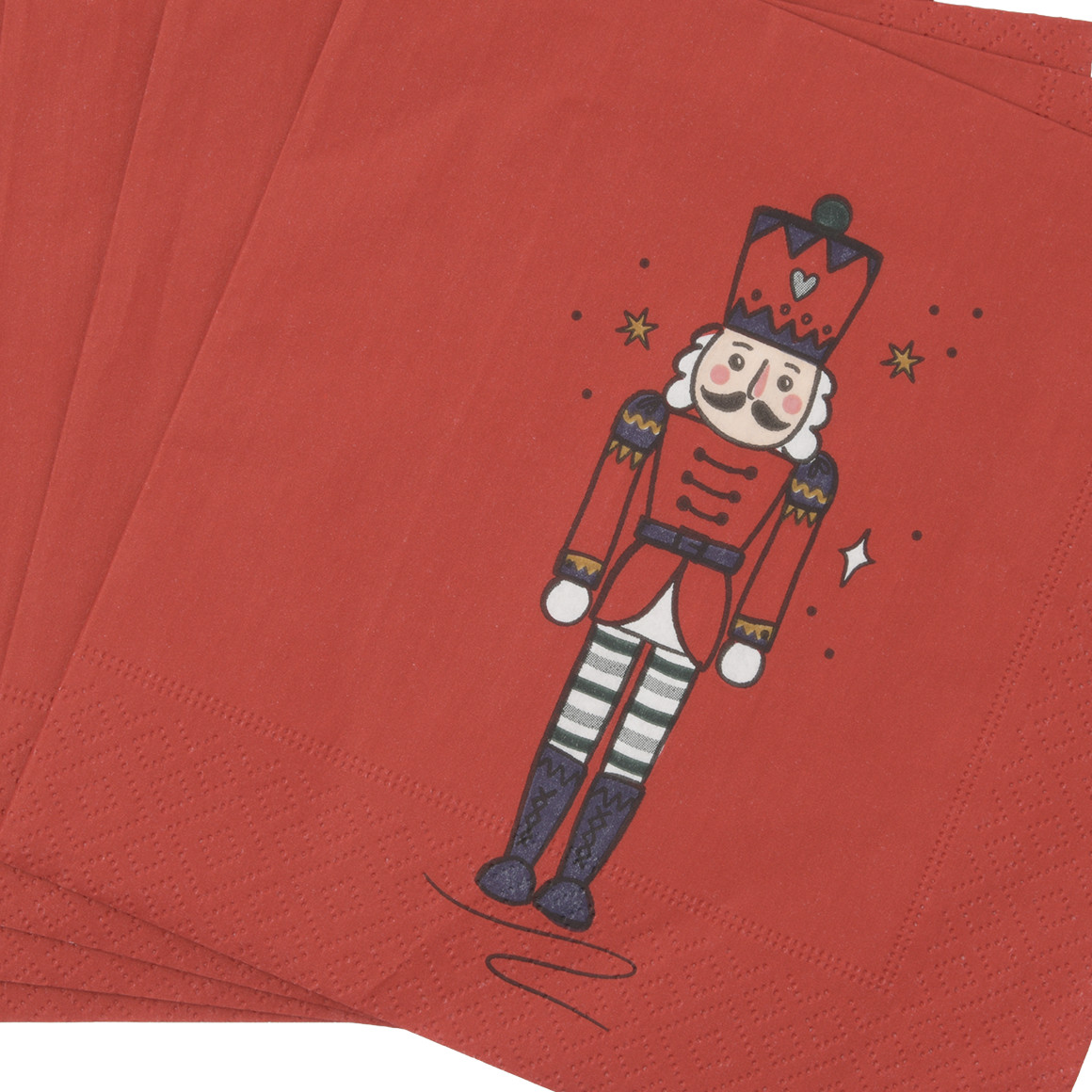 20 Servietten im weihnachtlichen Design