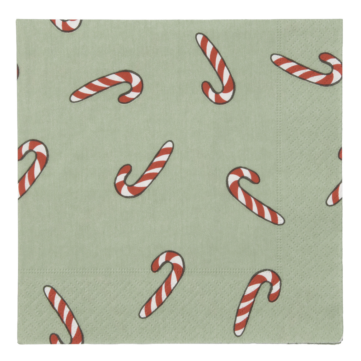 20 Servietten im weihnachtlichen Design
