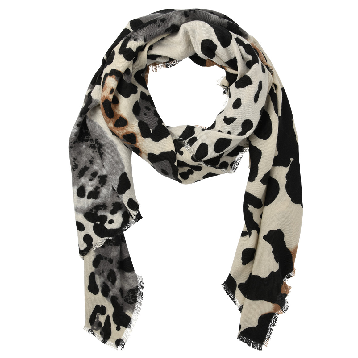 Damen Schal im Leo-Look
