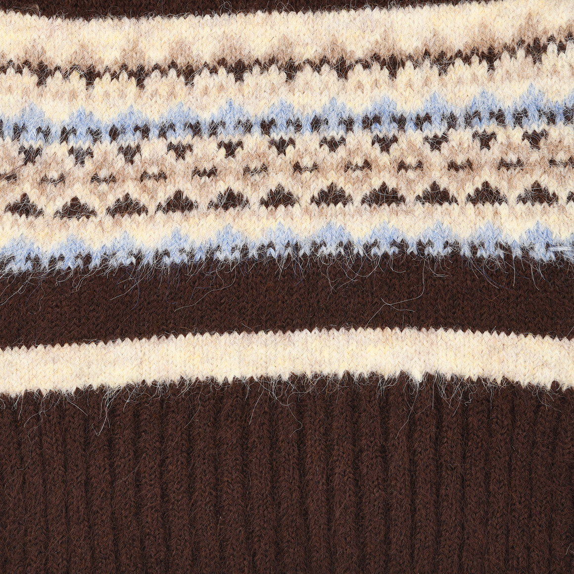 Damen Winterschal mit Norwegermuster