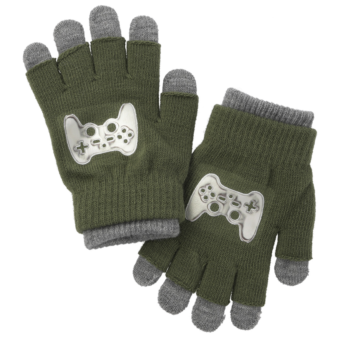 2 Paar Mädchen Handschuhe mit Motiv
