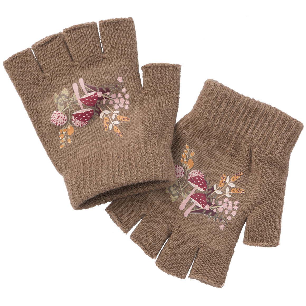 2 Paar Mädchen Handschuhe mit Motiv