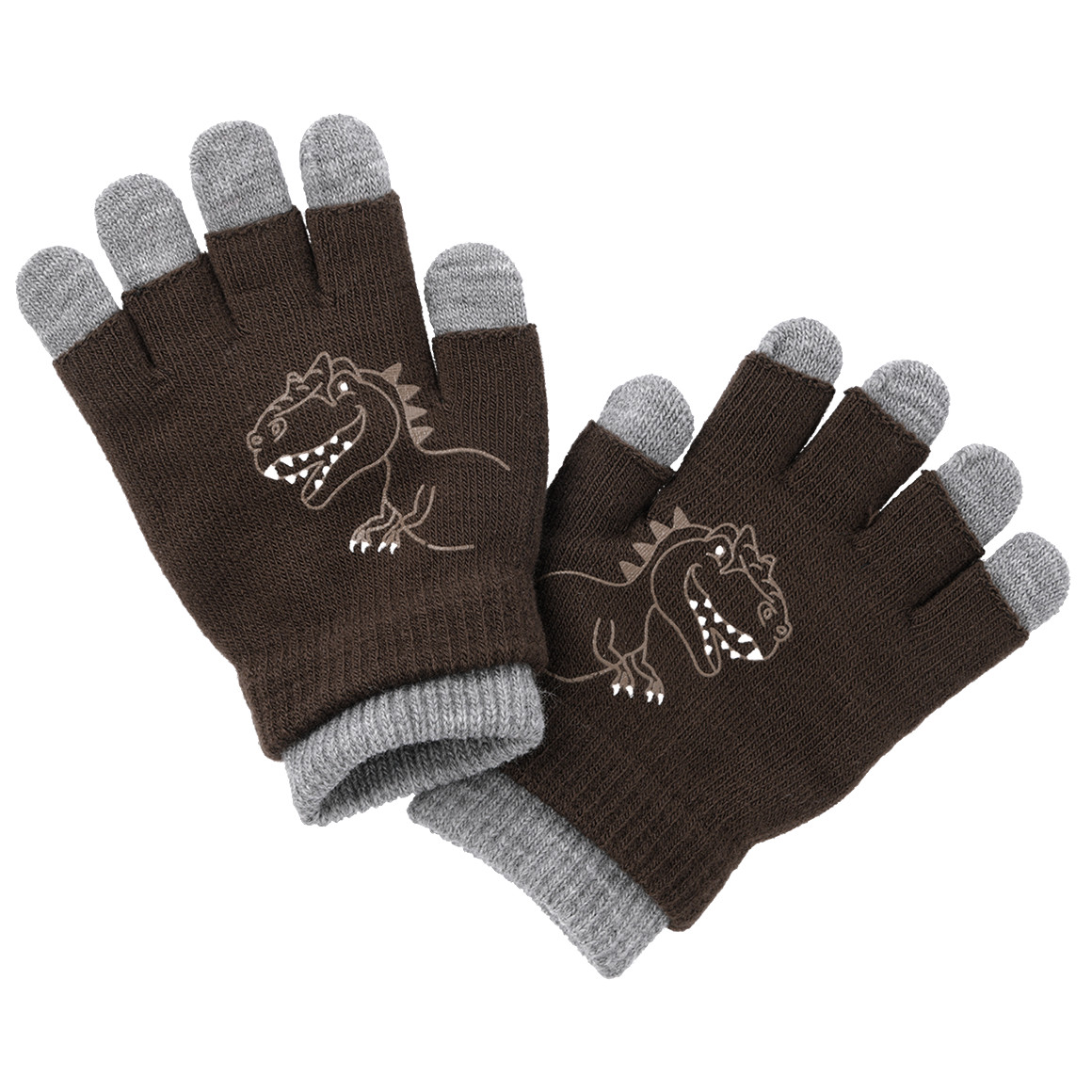 2 Paar Mädchen Handschuhe mit Motiv