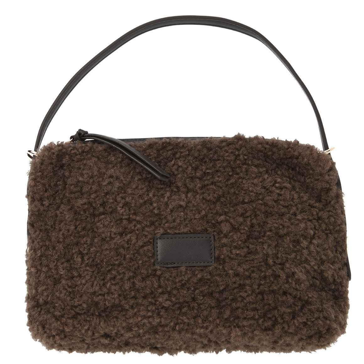Damen Handtasche aus Teddyplüsch