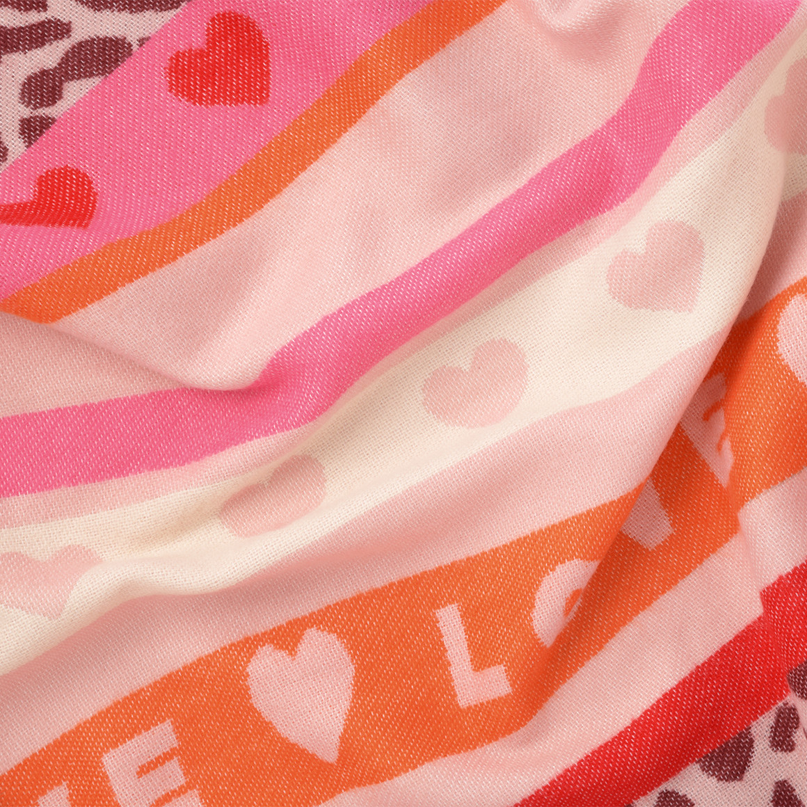 Damen Schal mit Muster-Mix