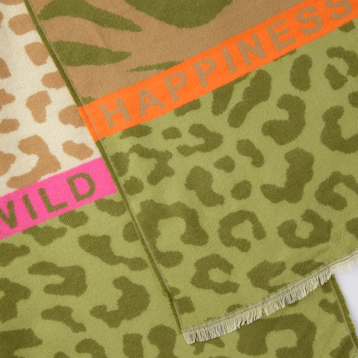 Dames sjaal met dierenprint