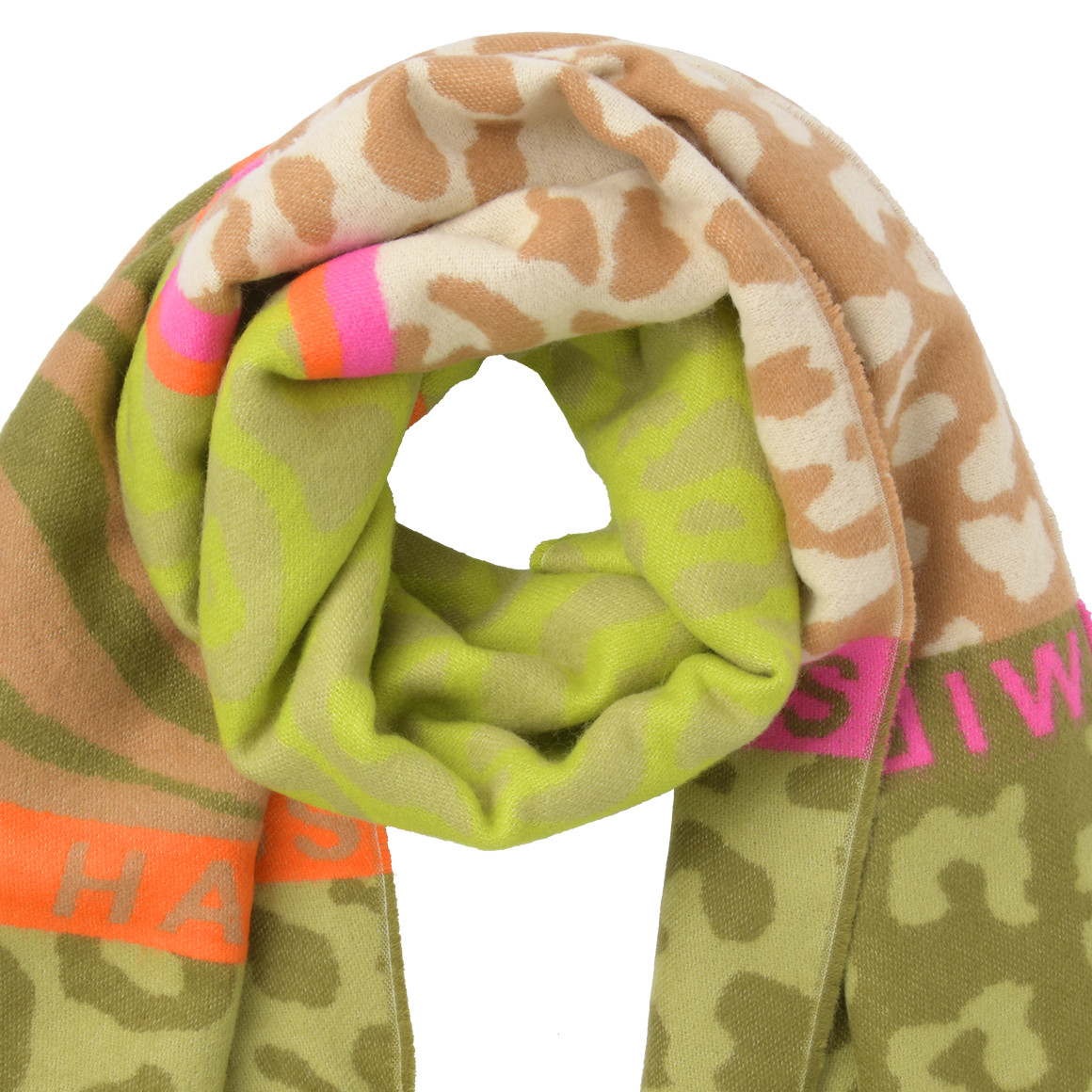 Dames sjaal met dierenprint