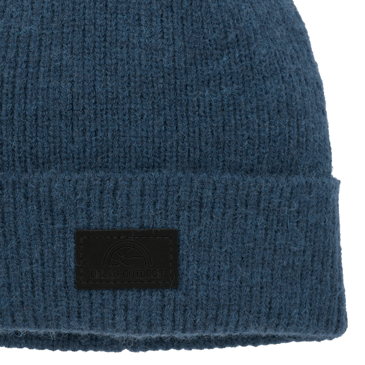 Jungen Strickmütze mit Aufnäher