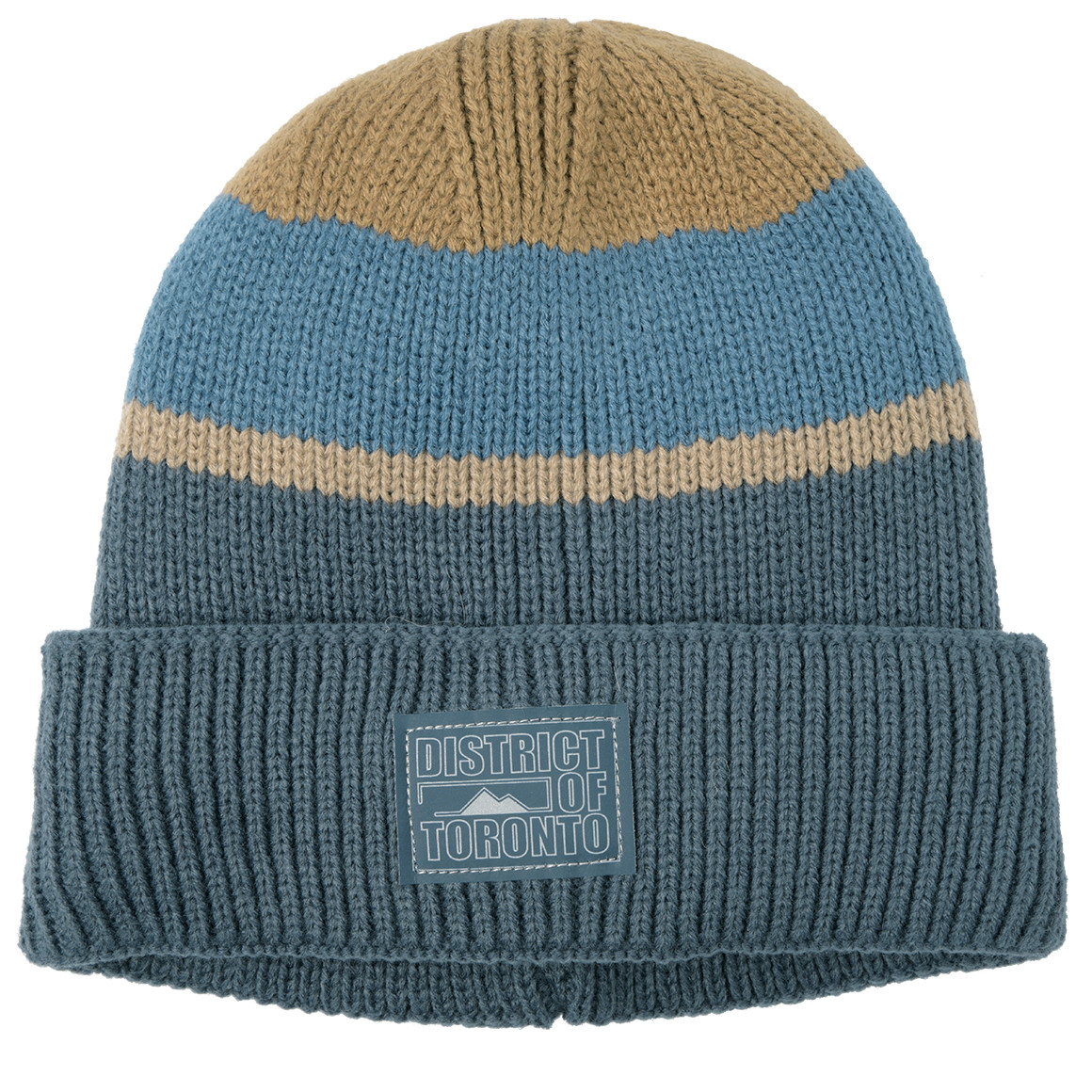 Jungen Strickmütze aus Rippstrick
