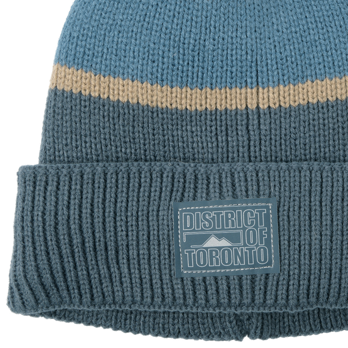 Jungen Strickmütze aus Rippstrick