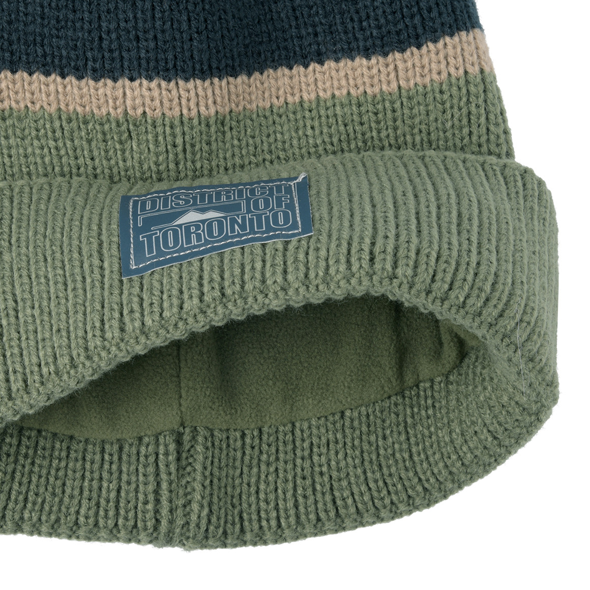 Jungen Strickmütze aus Rippstrick