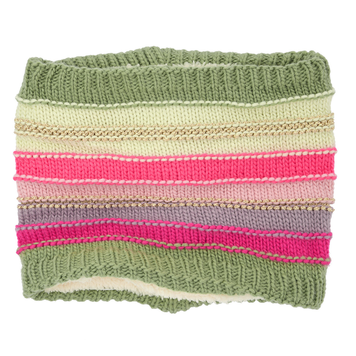 Mädchen Snood mit Effektgarn
