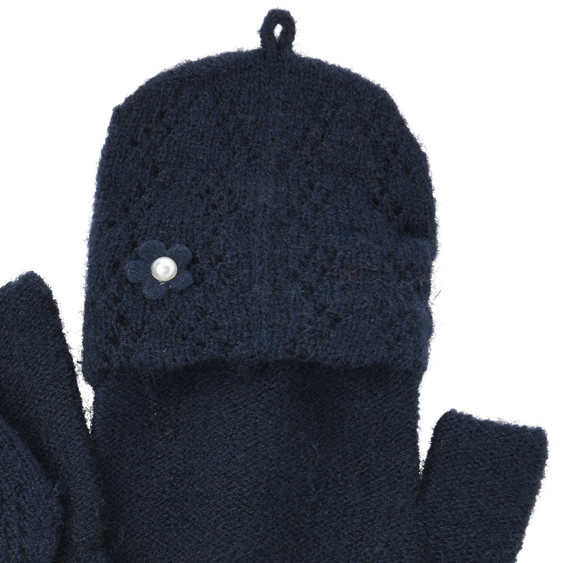 Mädchen Handschuhe mit Umschlagkappe