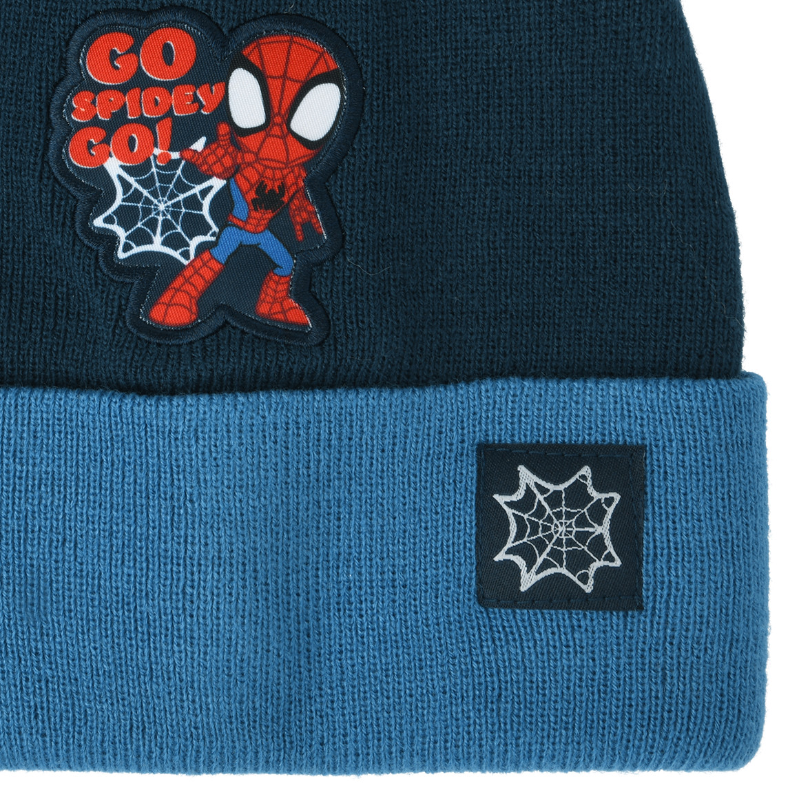 Spidey Strickmütze mit Pompon